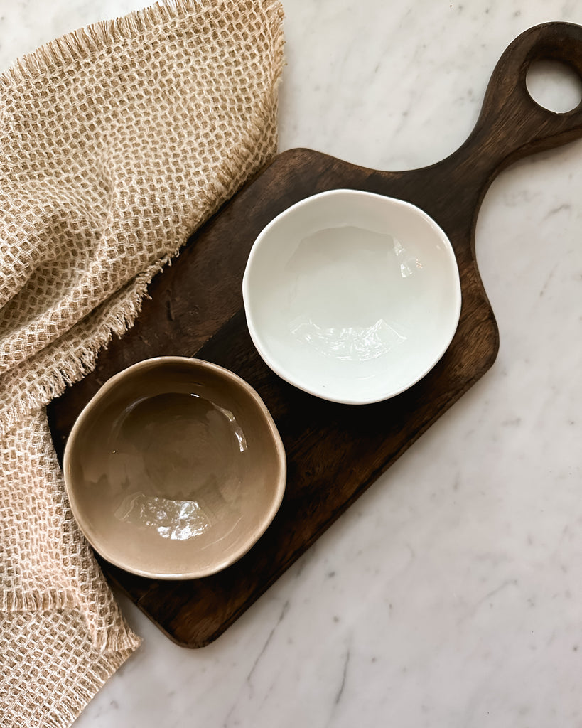 Organic Porcelain Bowl