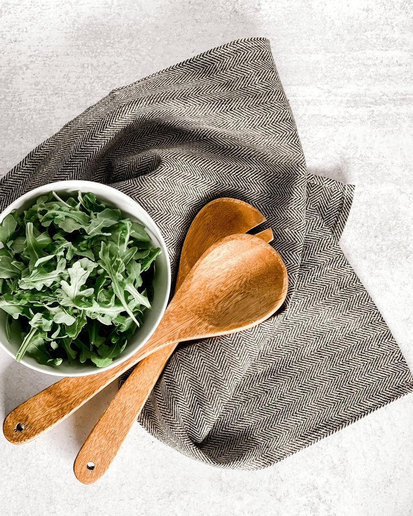 Herringbone Linen Towel