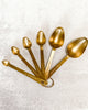 Matte Gold Measuring Spoons