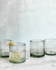 Recycled Glass Double Old Fashioned (Set of 4)